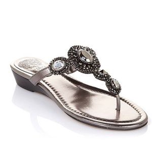 Ilina Thong Wedge Sandal- Vince Camuto